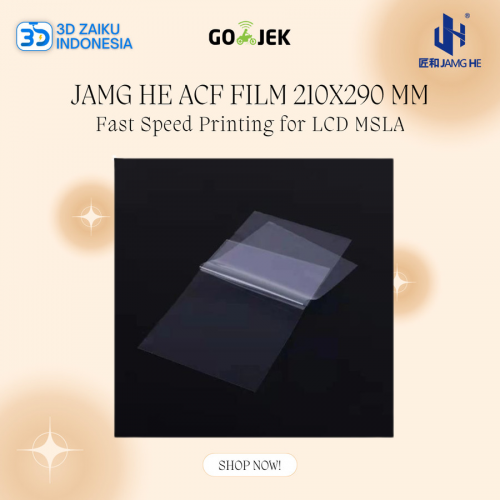 Jamg He ACF Film 210x290 mm Fast Speed Printing for LCD MSLA Resin 3D Printer